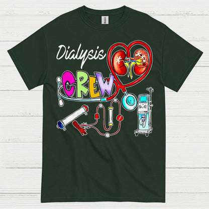 Dialysis Crew Support Awareness T Shirt