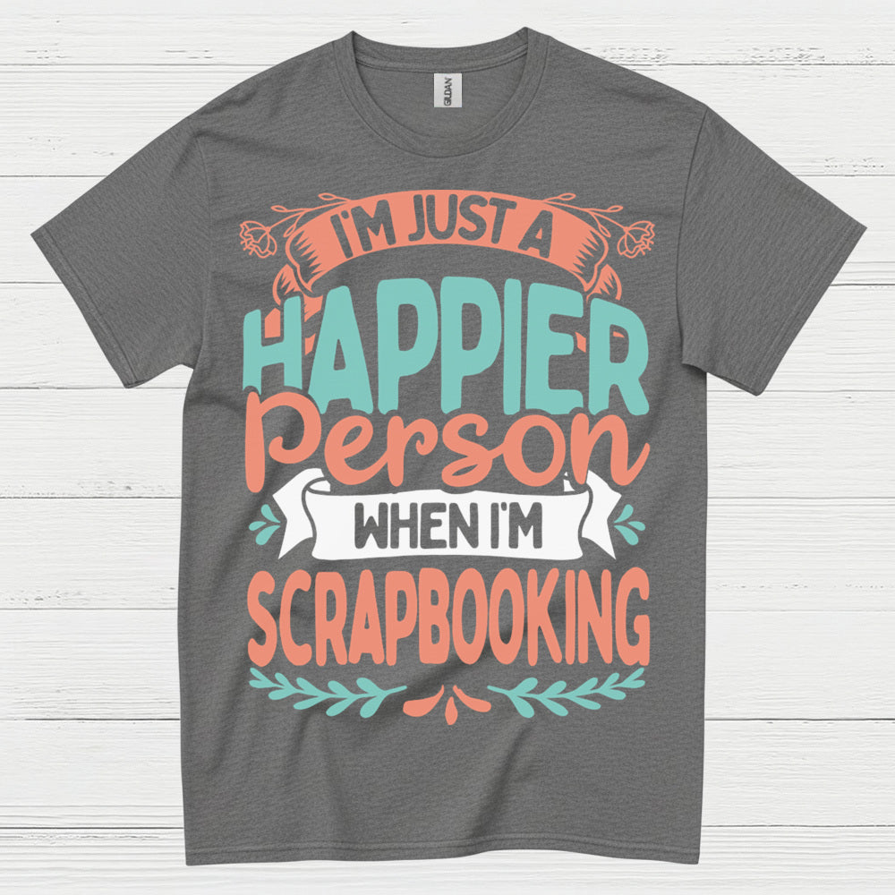 Happy Scrapbooking Lover Hobby Craft T Shirt