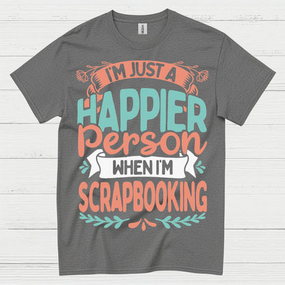 Happy Scrapbooking Lover Hobby Craft T Shirt