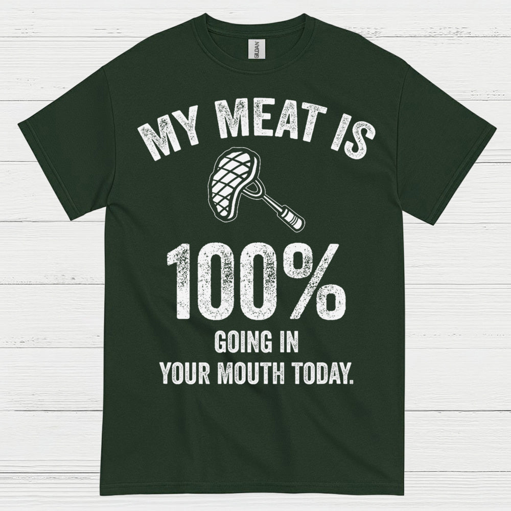 My Meat Is 100 Percent BBQ T Shirt
