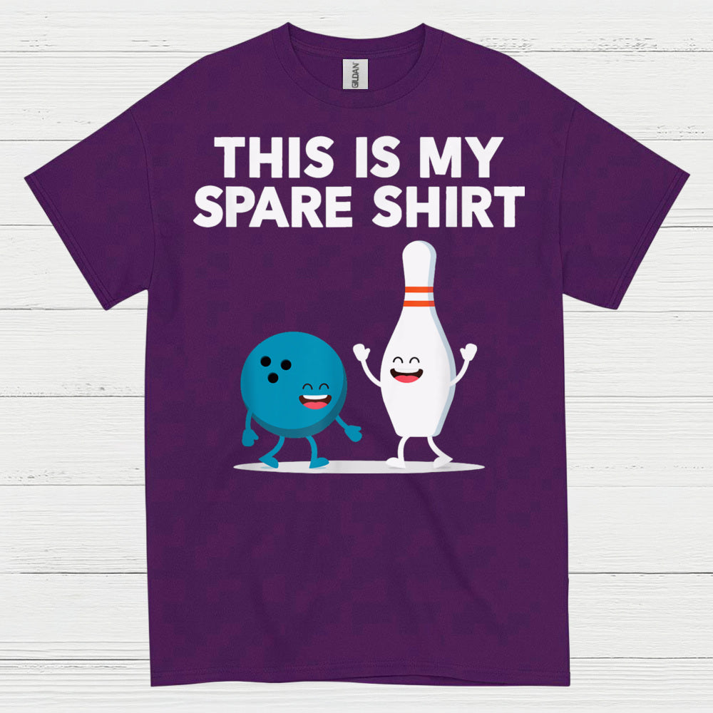 This Is My Spare Shirt Bowling T Shirt