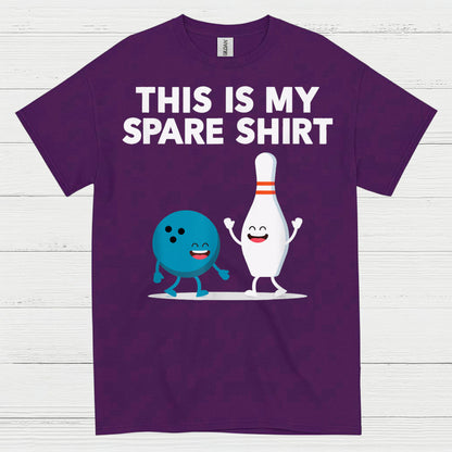 This Is My Spare Shirt Bowling T Shirt