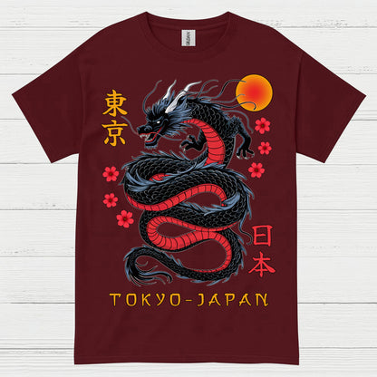 Tokyo Japan Dragon T Shirt