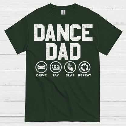 Dance Dad Drive Pay Repeat T Shirt