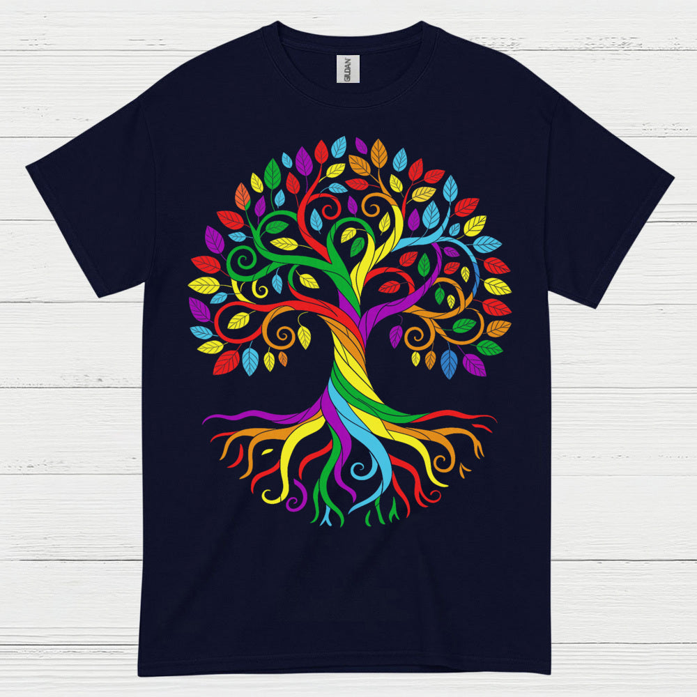 Pride Roots Of Life Tree T Shirt