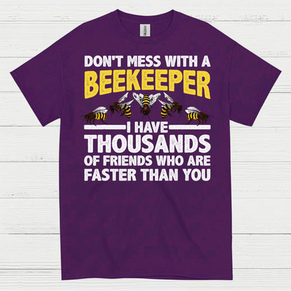 Dont Mess With A Beekeeper T Shirt