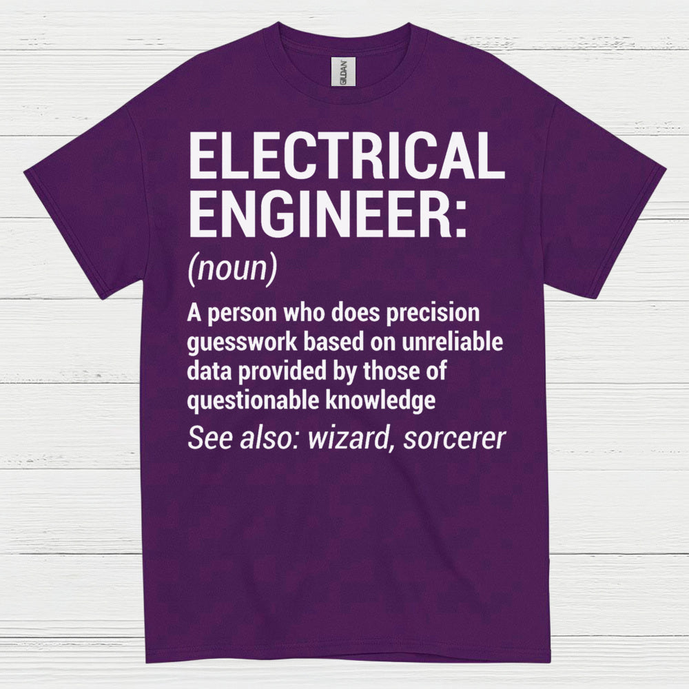 Electrical Wizard Engineer T Shirt