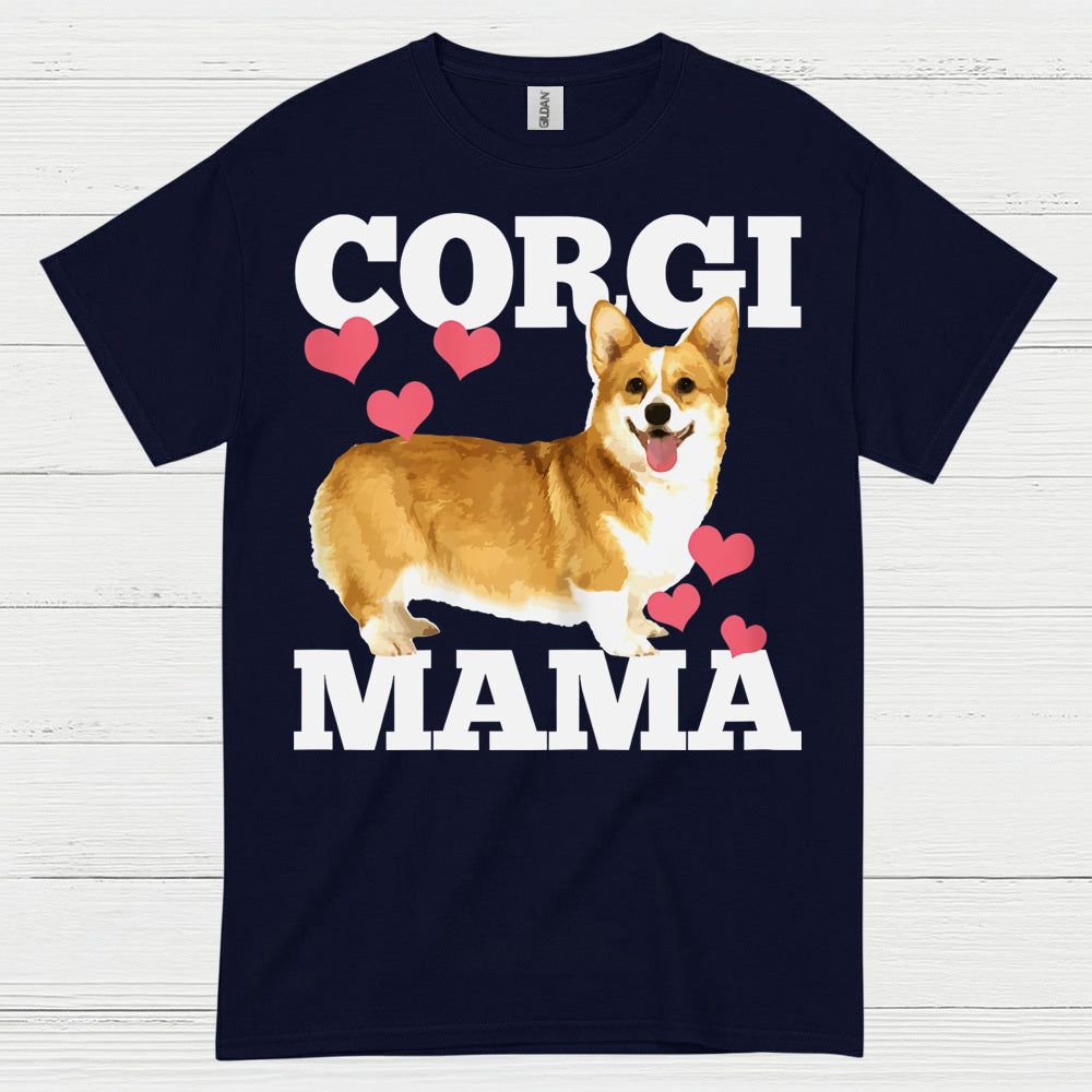 Corgi Mama Love T Shirt