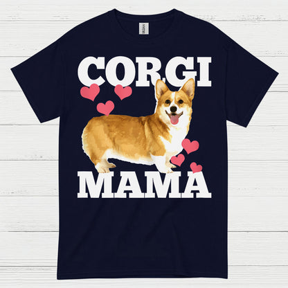 Corgi Mama Love T Shirt