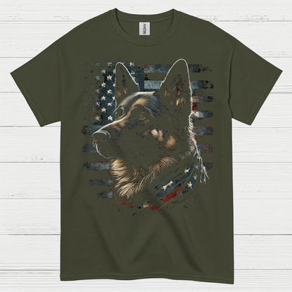 Patriotic Shepherd Pride T Shirt