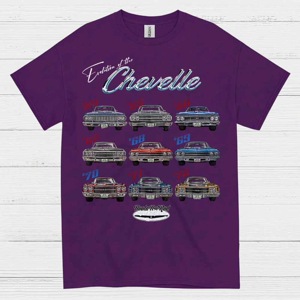 Evolution Of The Chevelle T Shirt