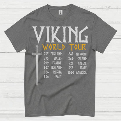 Viking World Tour History T Shirt