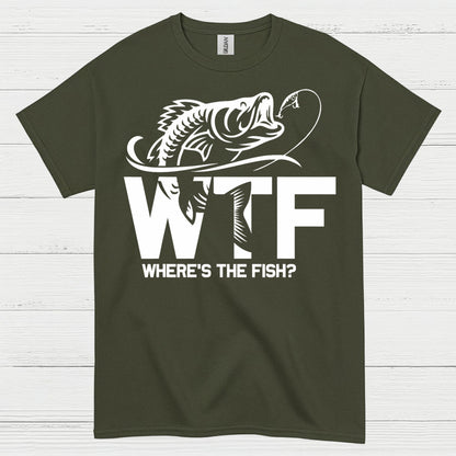 WTF Wheres The Fish T Shirt