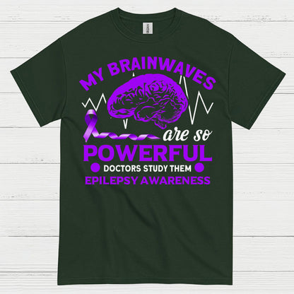 My Brainwaves Powerful Epilepsy Awareness T Shirt