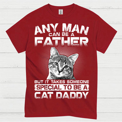 Cat Daddy Father Humor T Shirt