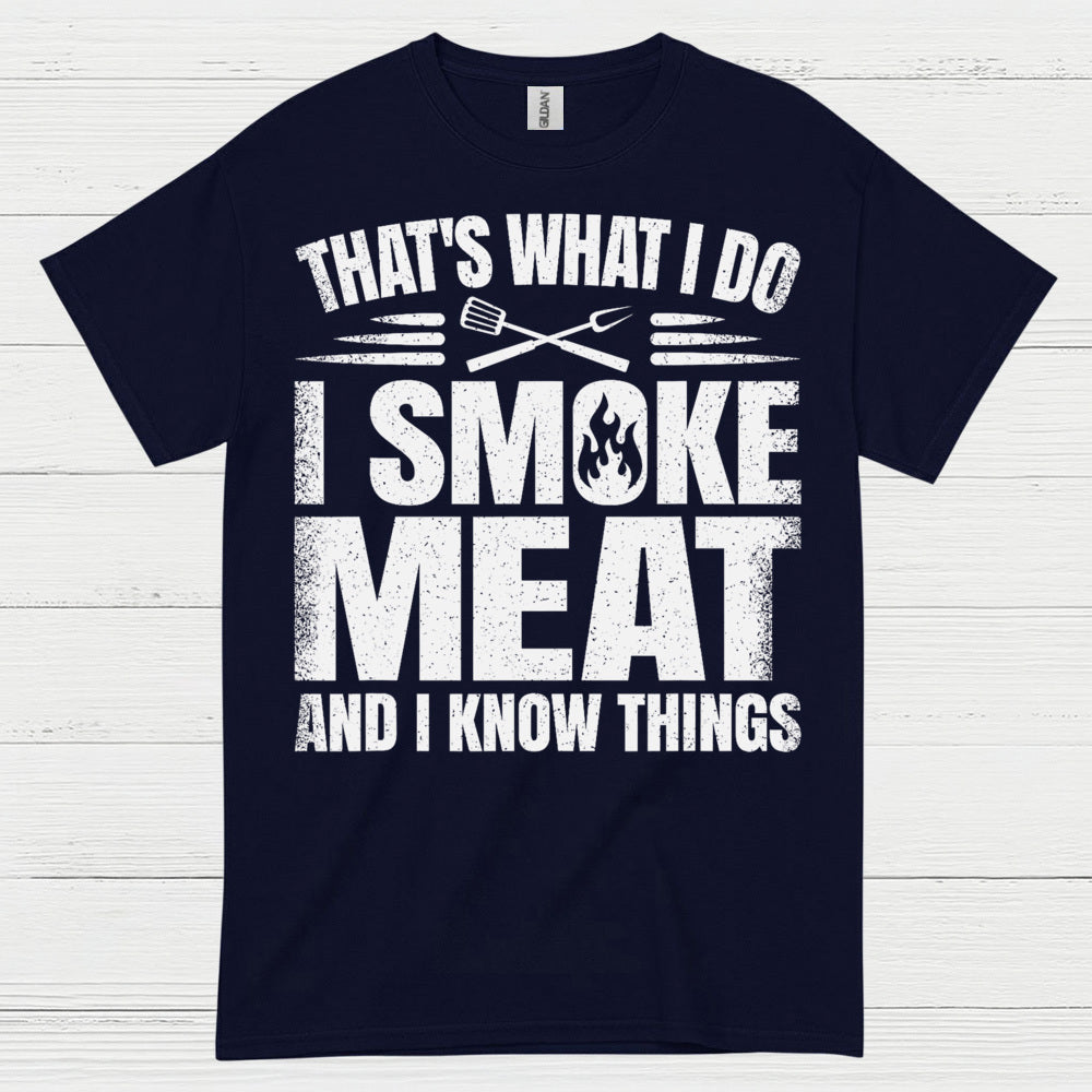 BBQ Master Smoke Meat T Shirt