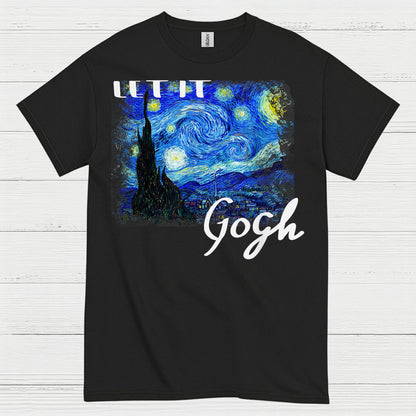 Let It Gogh Art T Shirt
