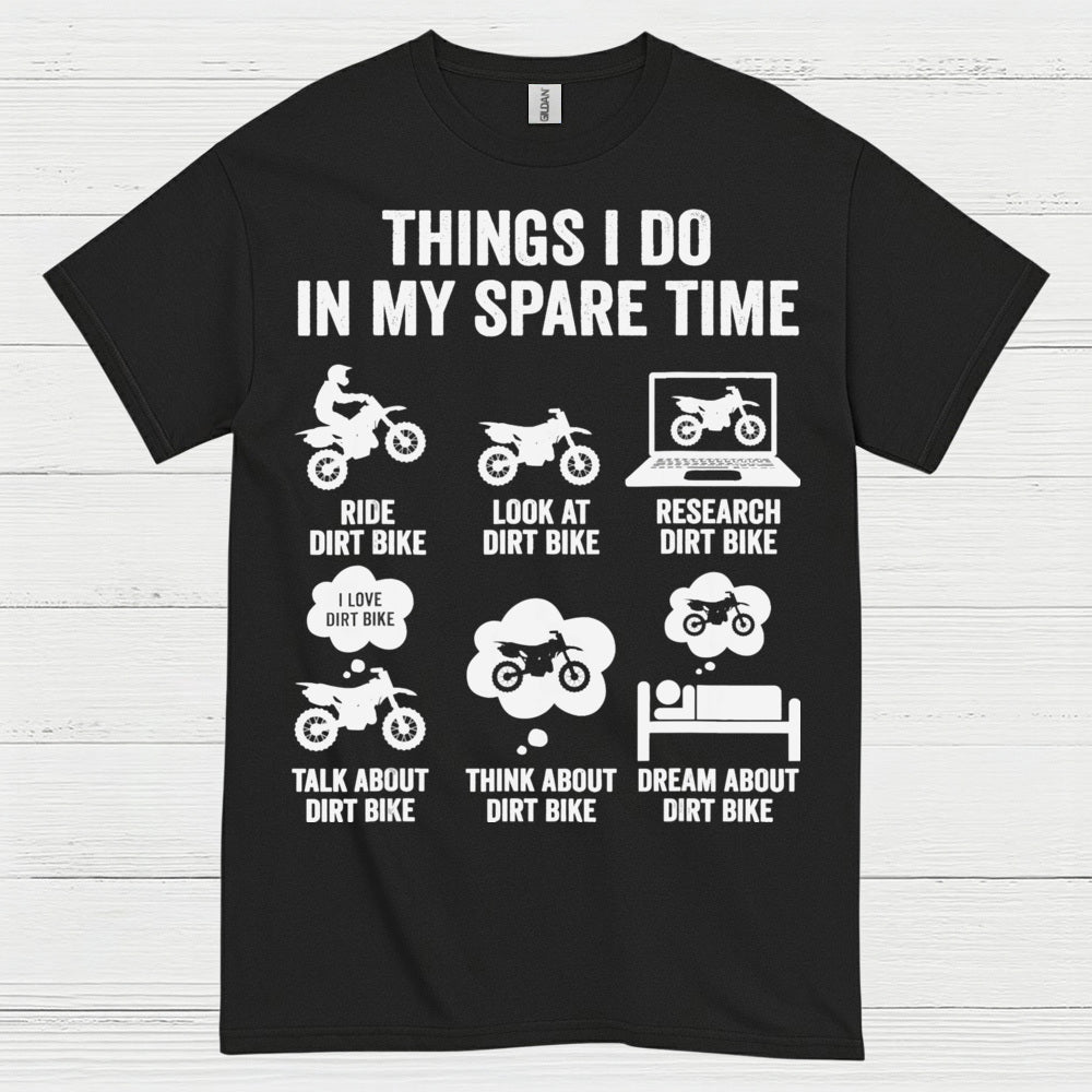 Funny Dirt Bike Lifestyle Graphic T Shirt