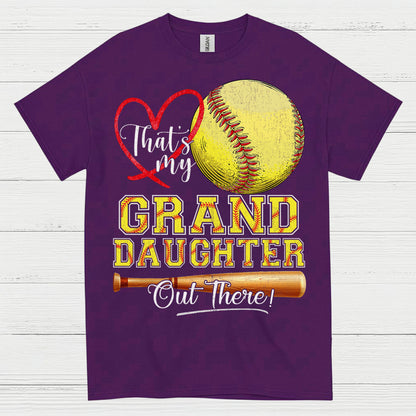 That’s My Granddaughter Softball T Shirt