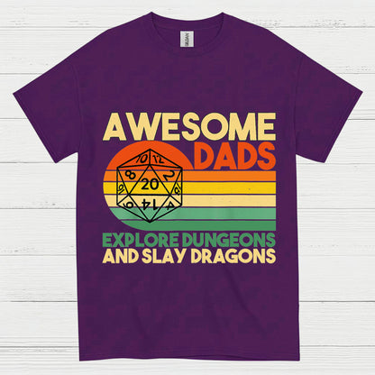 Awesome Dads Dragon T Shirt