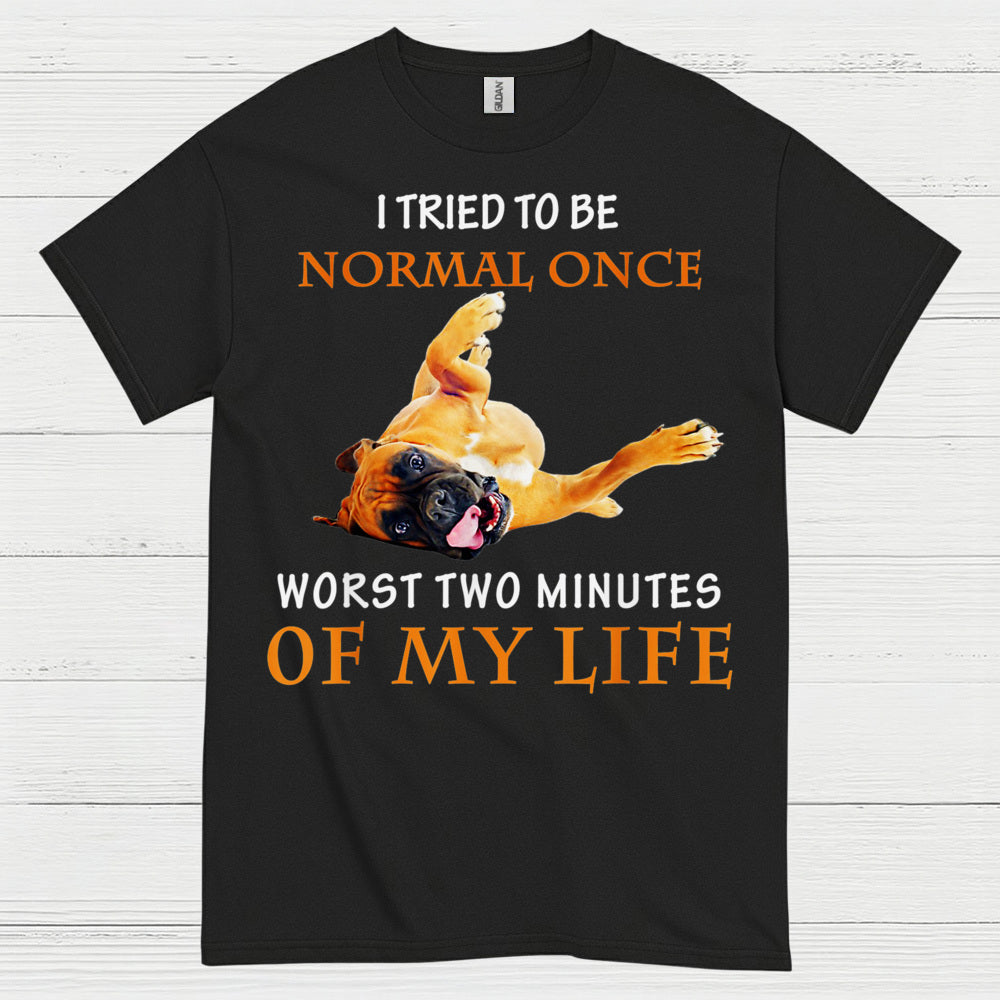 Worst Two Minutes Boxer T Shirt