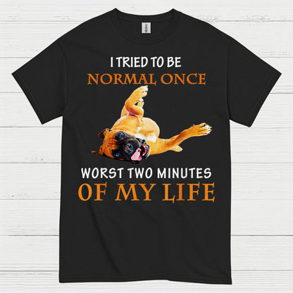 Worst Two Minutes Boxer T Shirt