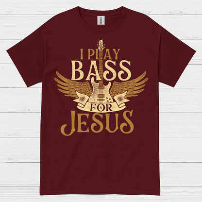 I Play Bass for Jesus T Shirt