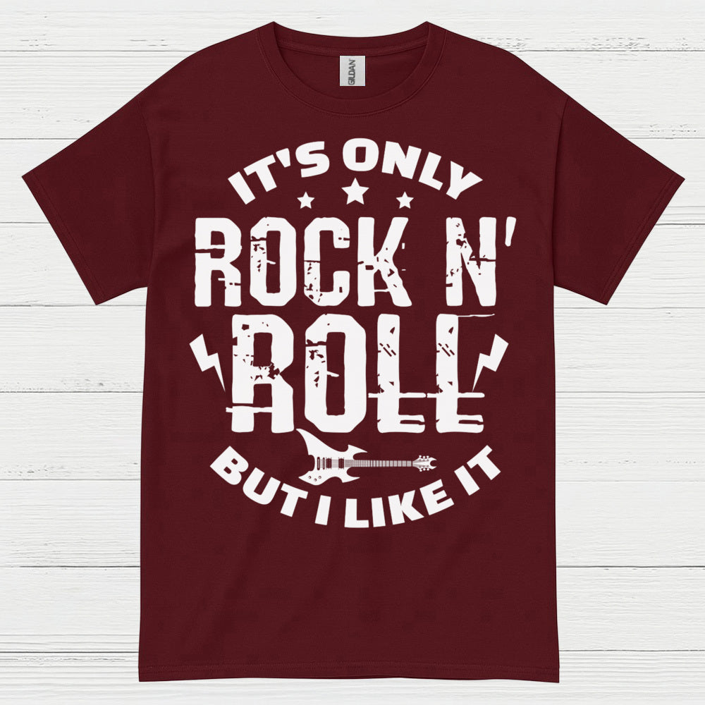 Rock N Roll Vibes Guitar T Shirt