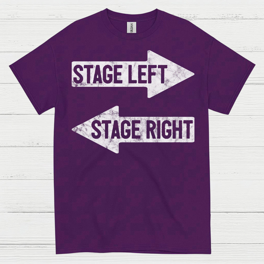 Stage Left Stage Right Theatre T Shirt