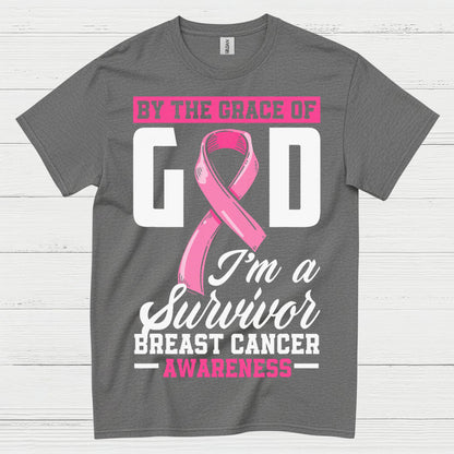 Breast Cancer Survivor Faith Ribbon T Shirt