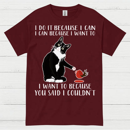 Cat Attitude Humor T Shirt