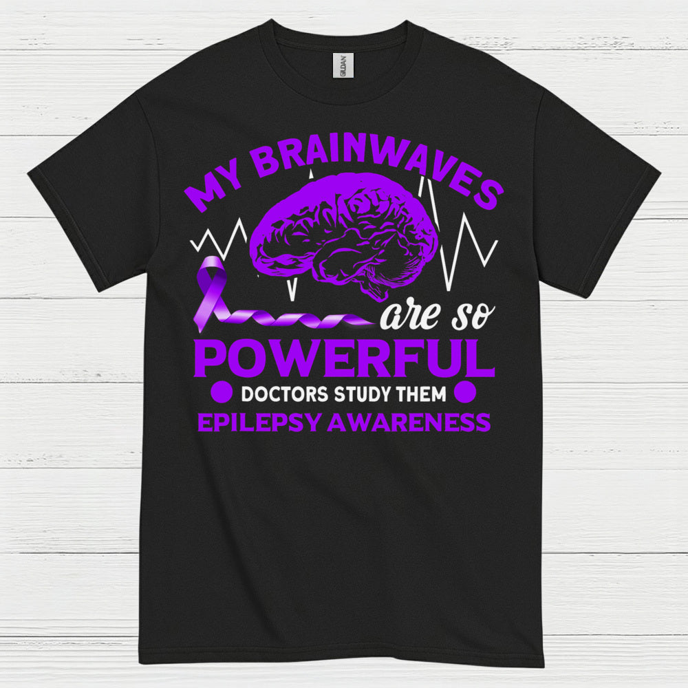 My Brainwaves Powerful Epilepsy Awareness T Shirt