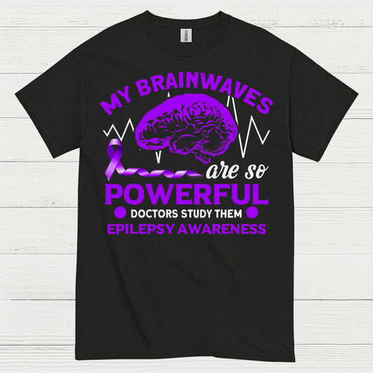 My Brainwaves Powerful Epilepsy Awareness T Shirt