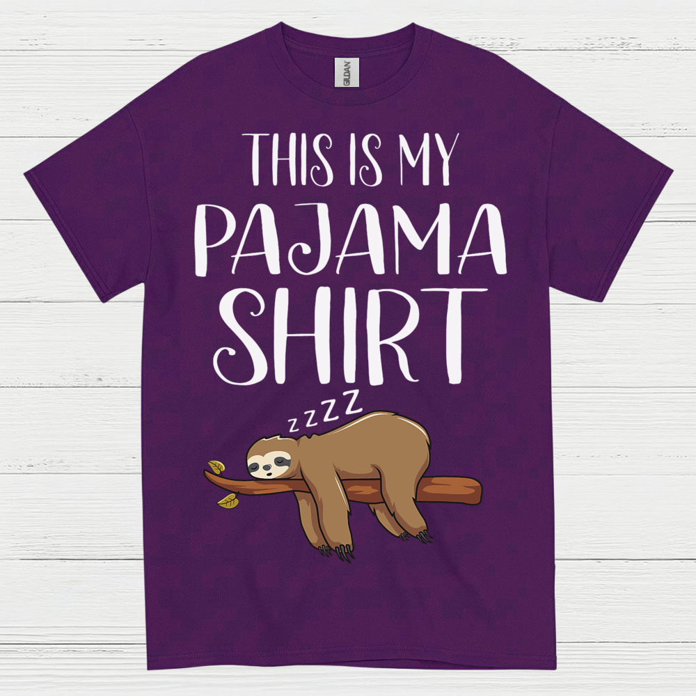 This Is My Pajama Shirt Sloth T Shirt