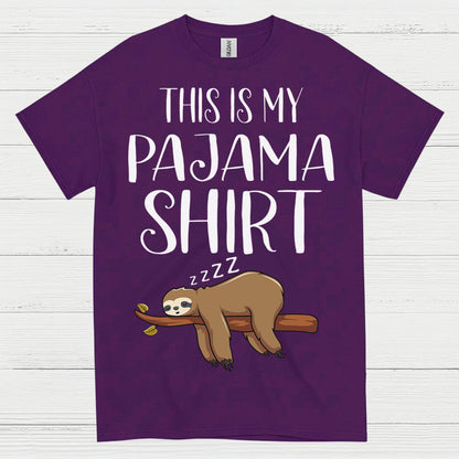 This Is My Pajama Shirt Sloth T Shirt