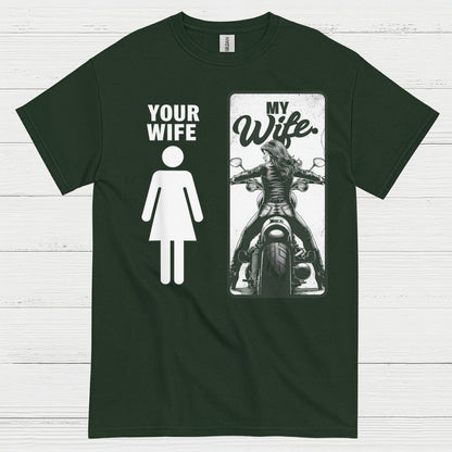 My Wife Motorcycle Humor T Shirt
