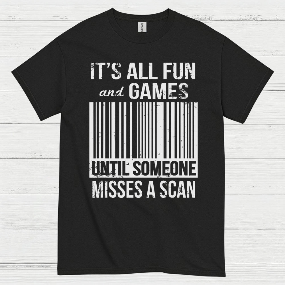 Misses A Scan Postal Worker T Shirt