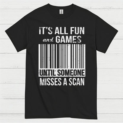 Misses A Scan Postal Worker T Shirt