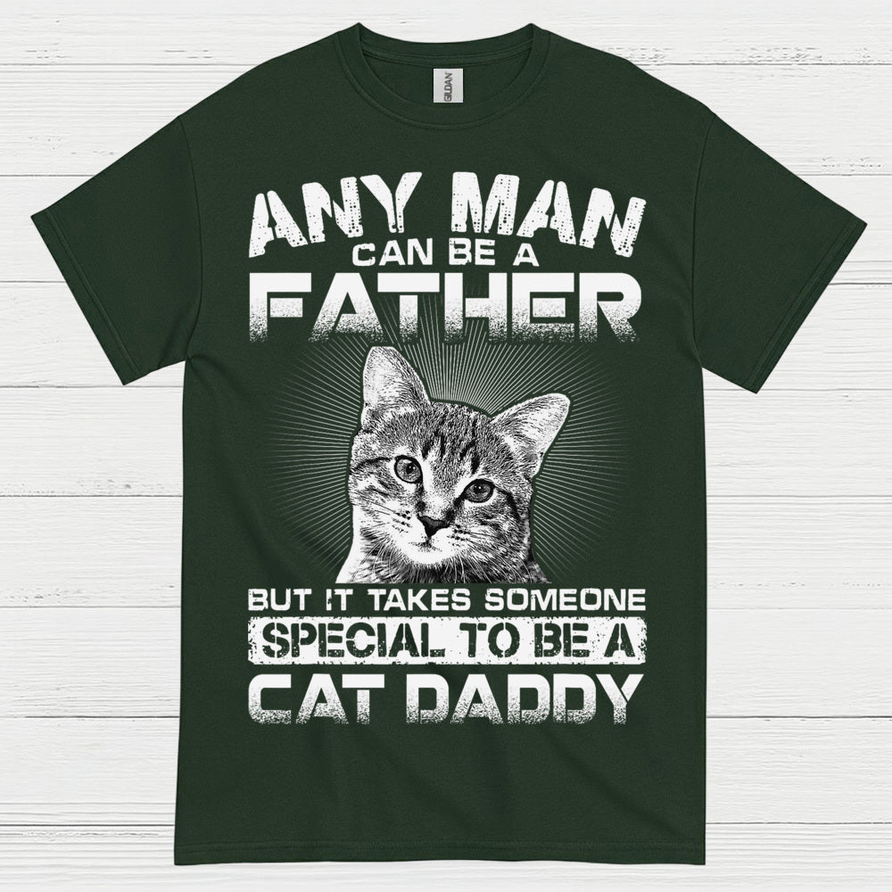 Cat Daddy Father Humor T Shirt