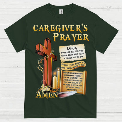 Caregiver’s Prayer Christian Faith T Shirt