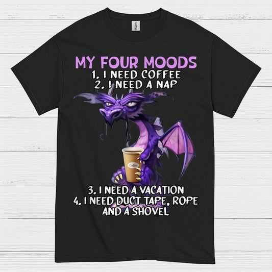 My Four Moods Dragon T Shirt
