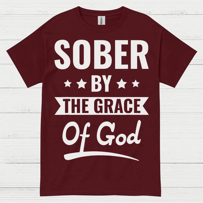 Sober By The Grace Of God Christian T Shirt
