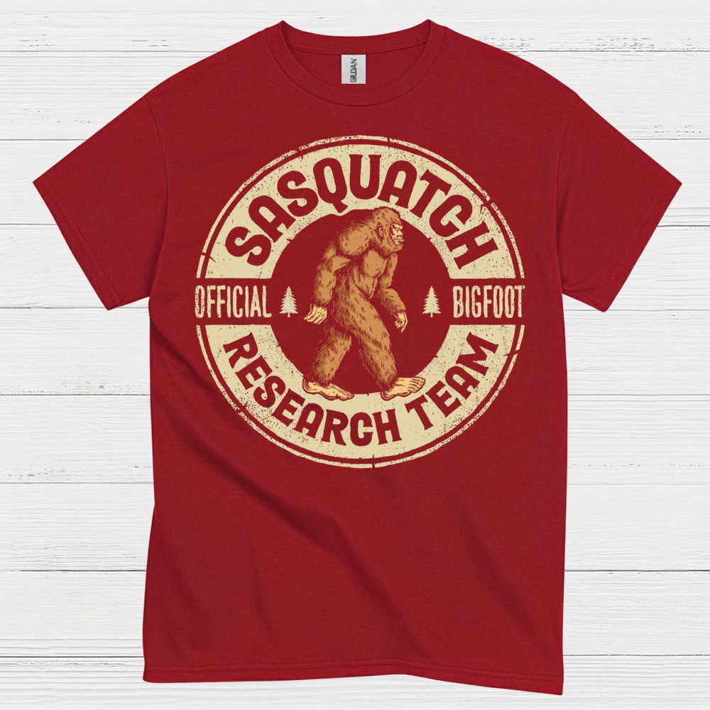 Sasquatch Research Team Bigfoot T Shirt