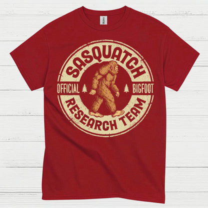 Sasquatch Research Team Bigfoot T Shirt