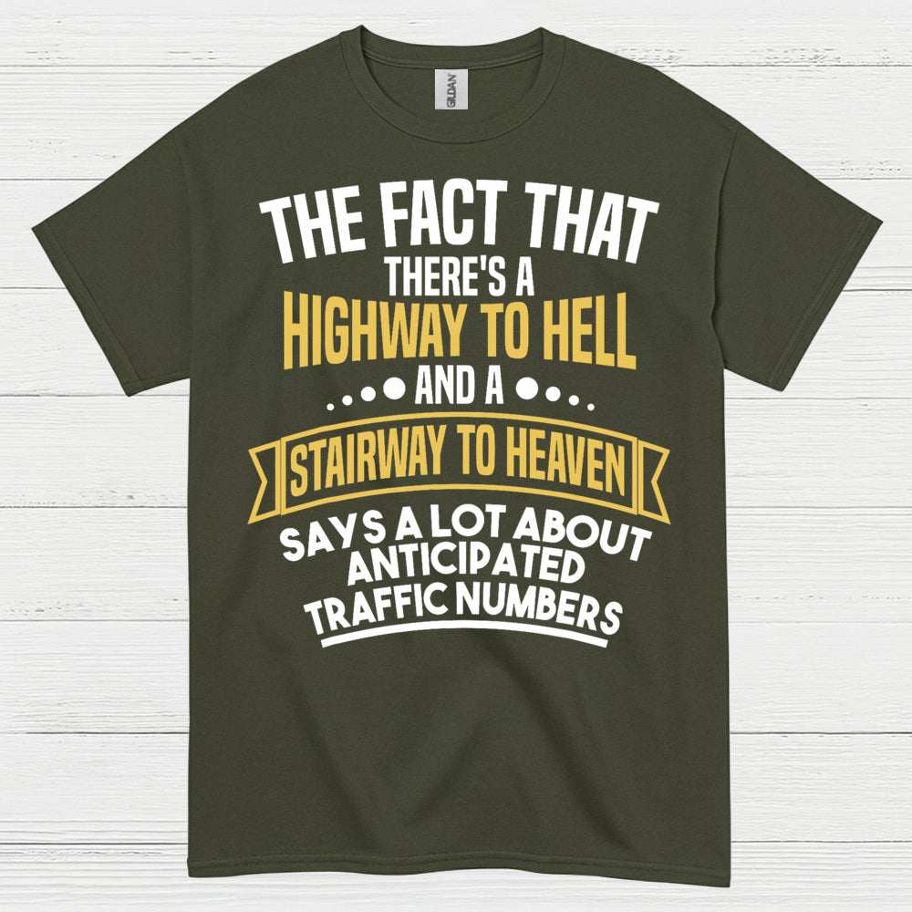 Highway To Hell Stairway To Heaven T Shirt