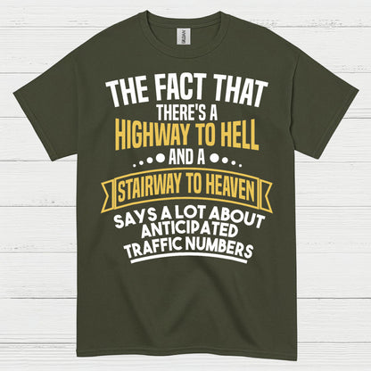Highway To Hell Stairway To Heaven T Shirt