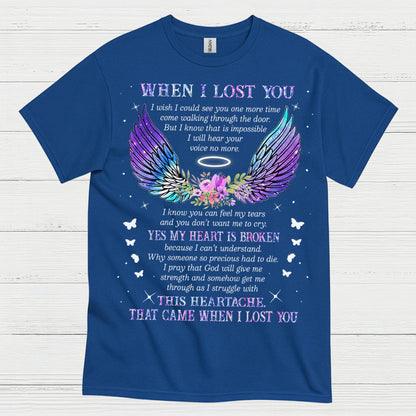 When I Lost You Memorial T Shirt
