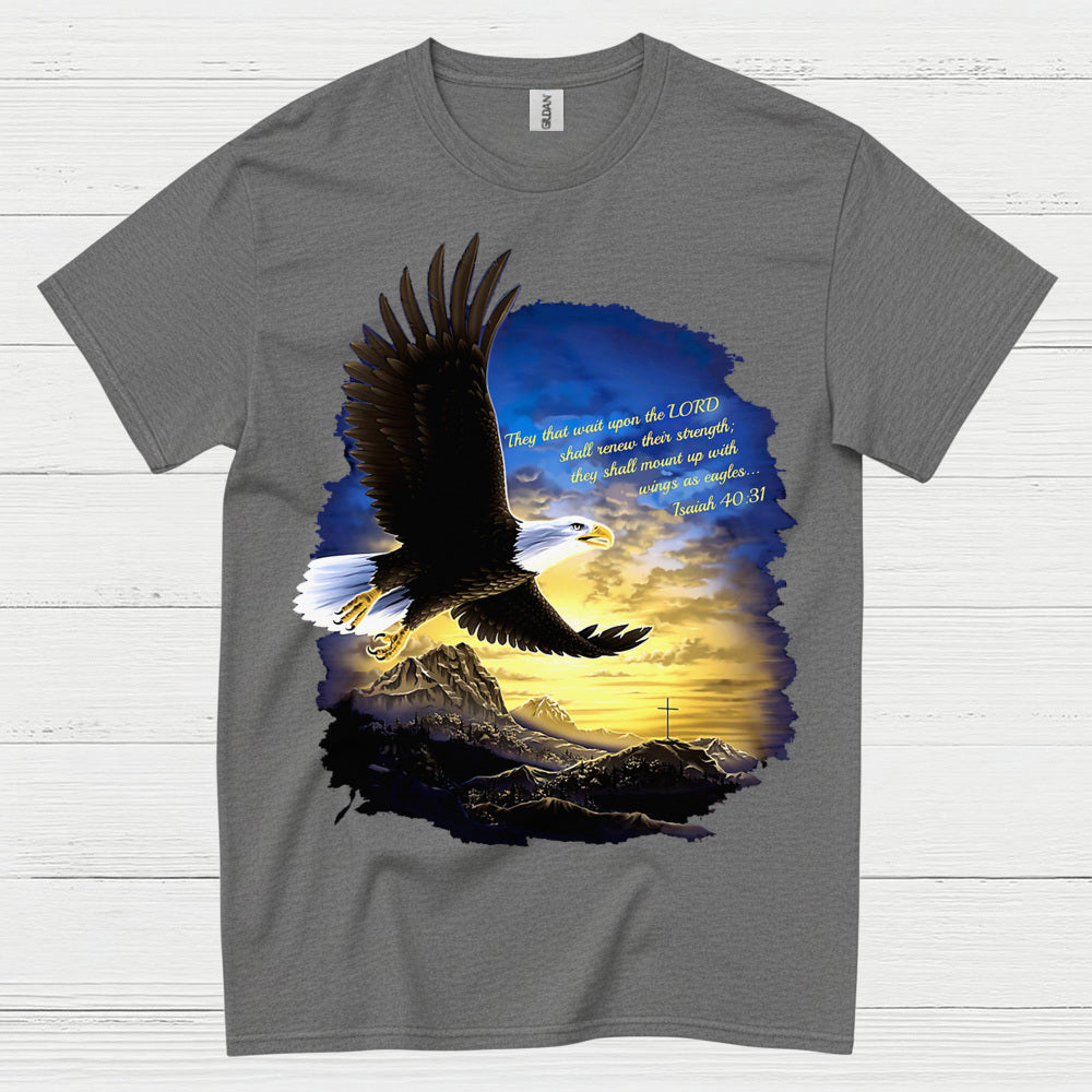 They That Wait Upon The Lord Eagle Faith T Shirt