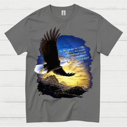 They That Wait Upon The Lord Eagle Faith T Shirt