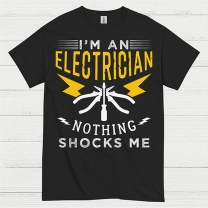 Electrician Nothing Shocks Me T Shirt